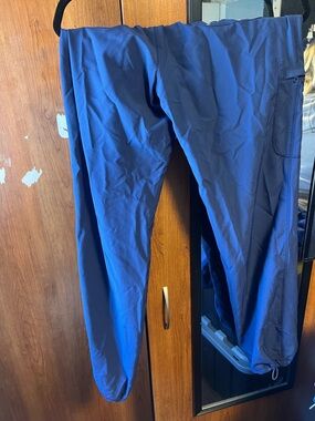 Women's Navy Blue Jogger Scrub Pants